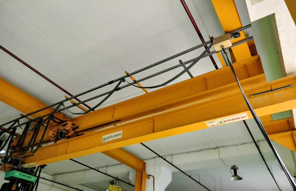 Jenmon project of underslung crane