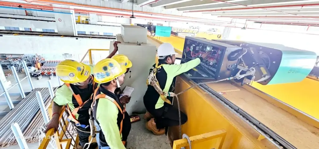 Crane operators hands on training course