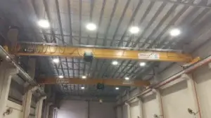 Explosion-proof hoists attached to the crane system