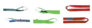 Different webbing sling products from Jenmon